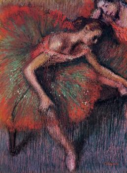 Edgar Degas : Dancers IV